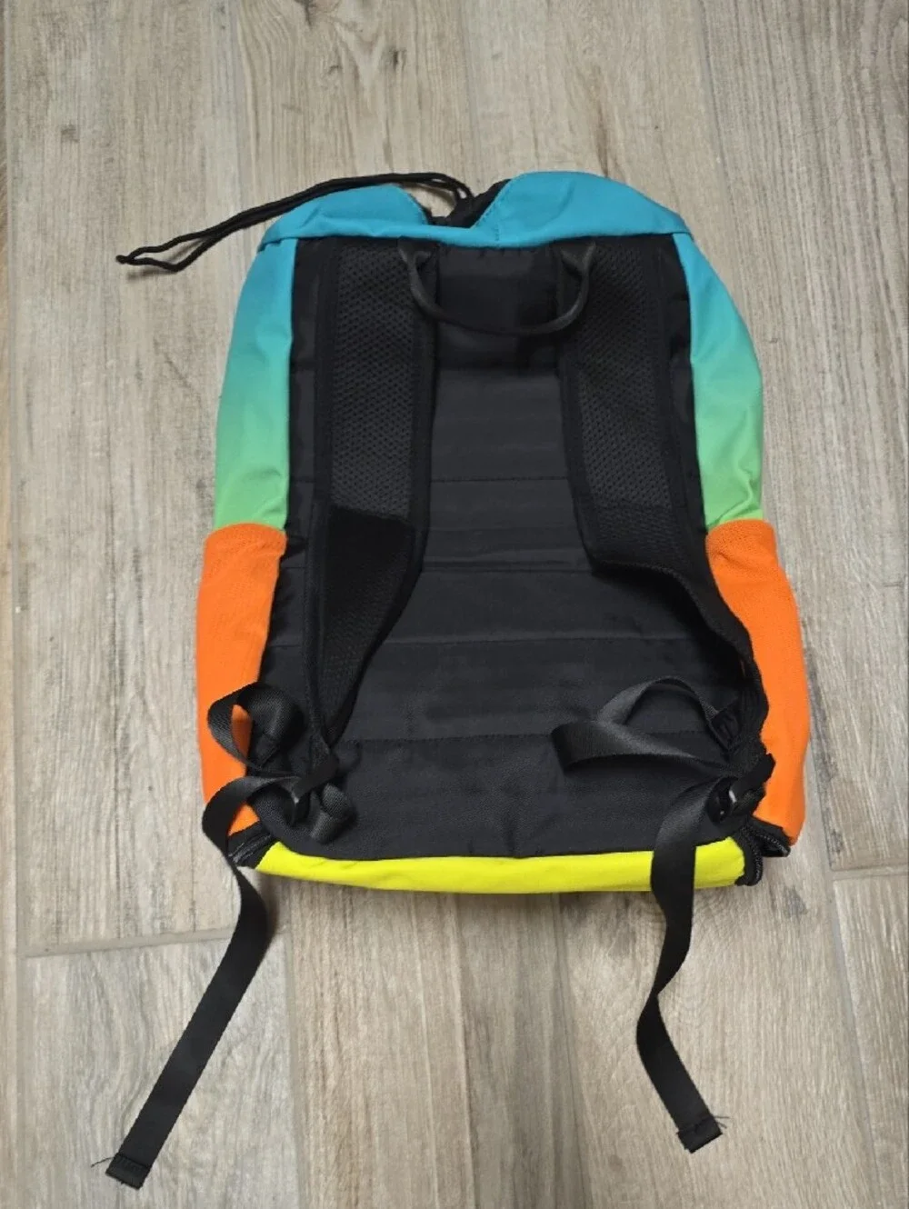 Hoka Blue-Green-Yellow-Orange Gradient Backpack